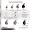 Service Caster 8 Inch Kingpinless Phenolic Wheel Caster Brakes 2 Swivel Locks SCC, 4PK SCC-KP30S820-PHR-SLB-BSL-2-SLB-2 - alternate 2